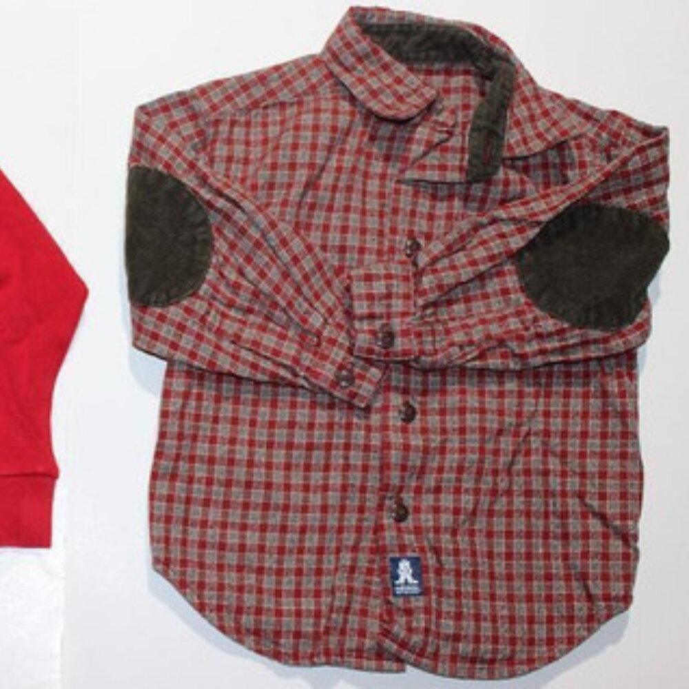 Bundle of Boy's Clothes sz 4 - Two Tops & 2 Pair of Jeans - Picture 4 of 4